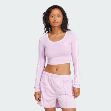ADIDAS ORIGINALS Shirt 'Adicolor' in Pink: front