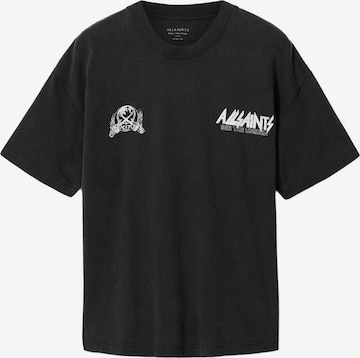 AllSaints Paita 'CHROMIUM' värissä musta: etupuoli