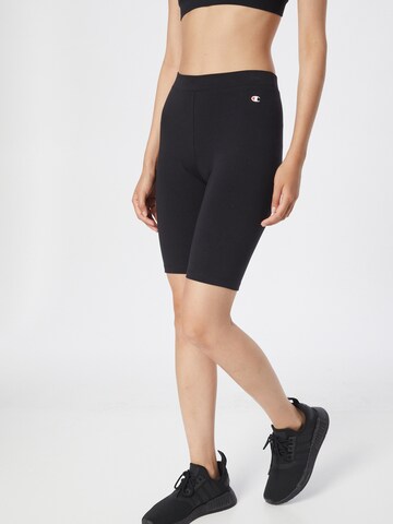 Champion Authentic Athletic Apparel - Skinny Leggings em preto: frente