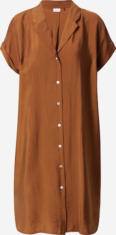 Robe-chemise s.Oliver BLACK LABEL en marron : devant