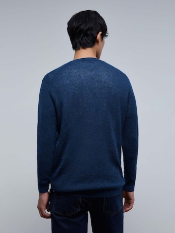 Scalpers Pullover in Blau