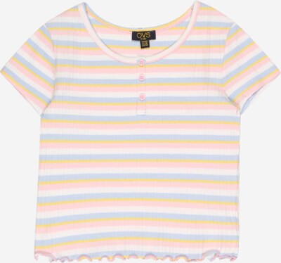 OVS Тениска в светлосиньо / оранжево / бледорозово / бяло, Преглед на продукта