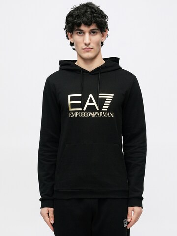 EA7 Emporio Armani Mikina - Čierna: predná strana