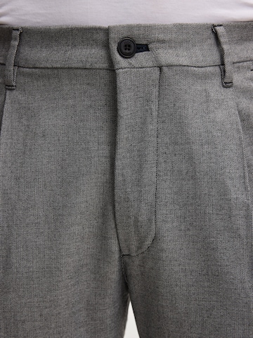 JOOP! Jeans Loose fit Chino trousers 'Lead' in Grey
