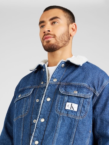 Veste mi-saison '90's Sherpa' Calvin Klein Jeans en bleu