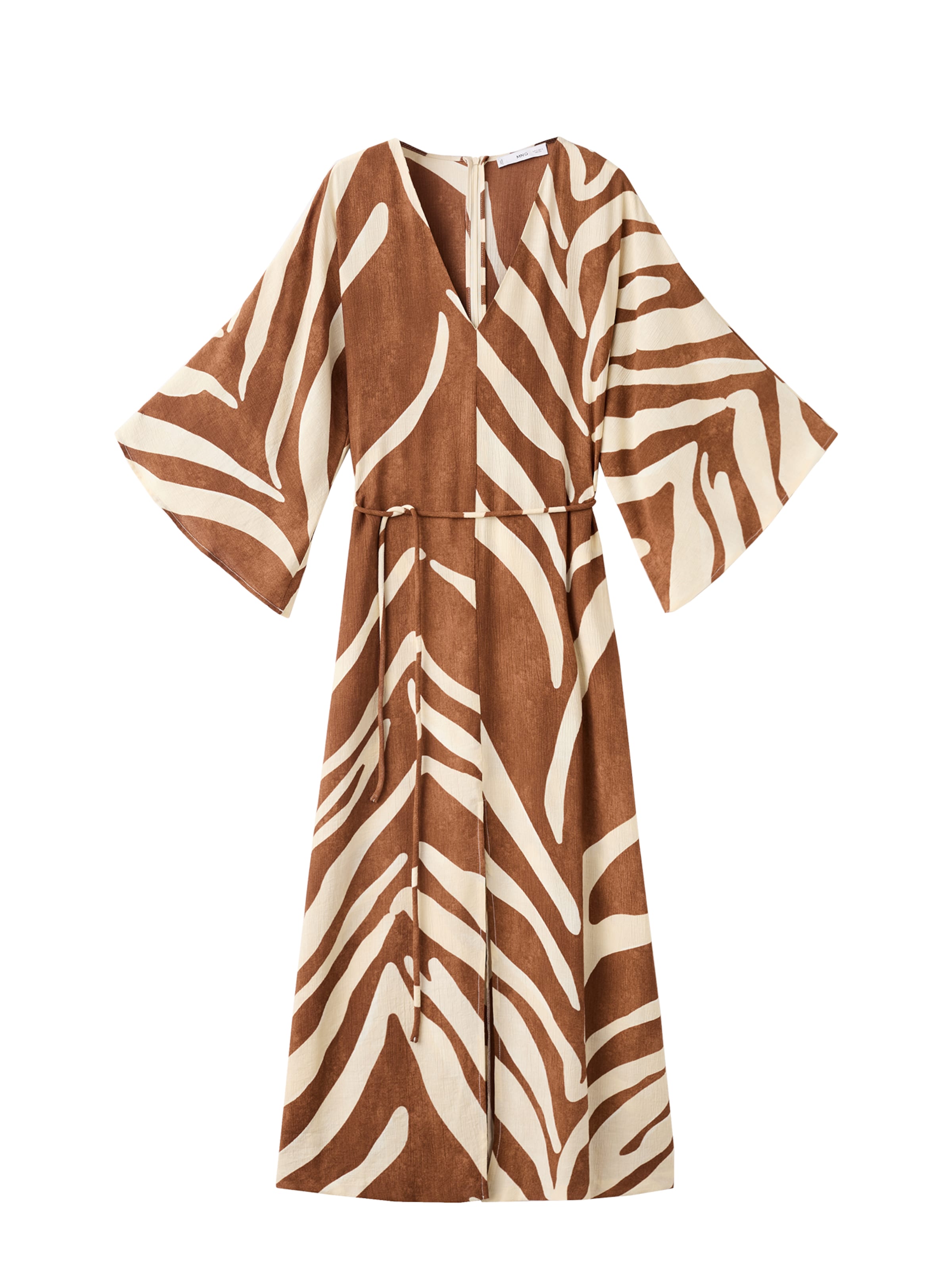 MANGO Kleid 'Karla' in beige / braun, Produktansicht