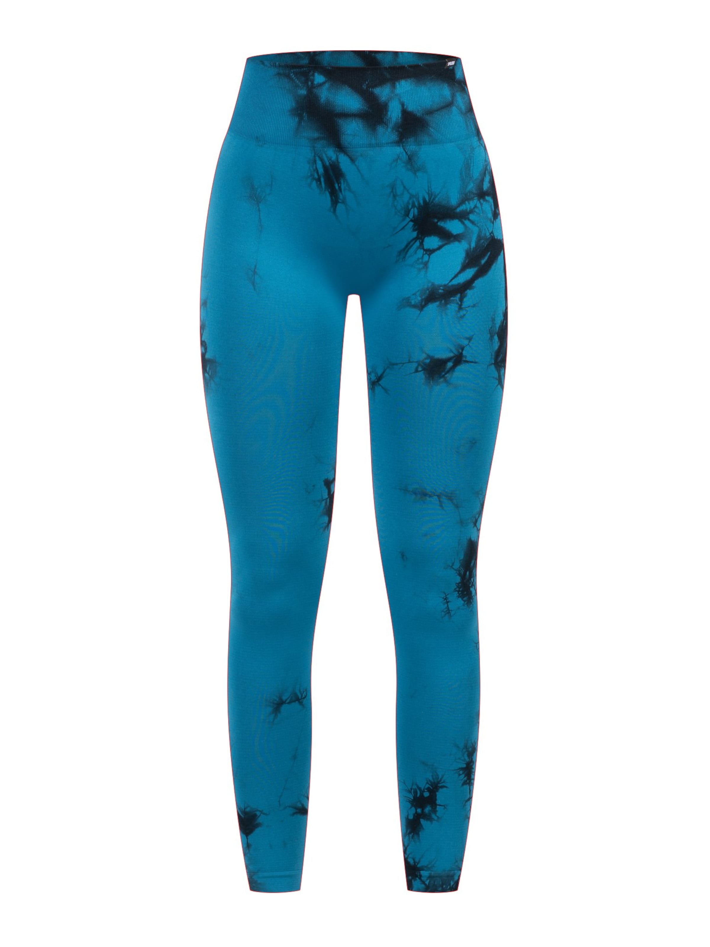 Leggings Smilodox en bleu : devant