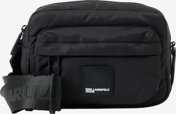 KARL LAGERFELD JEANS Crossbody bag in Black: front