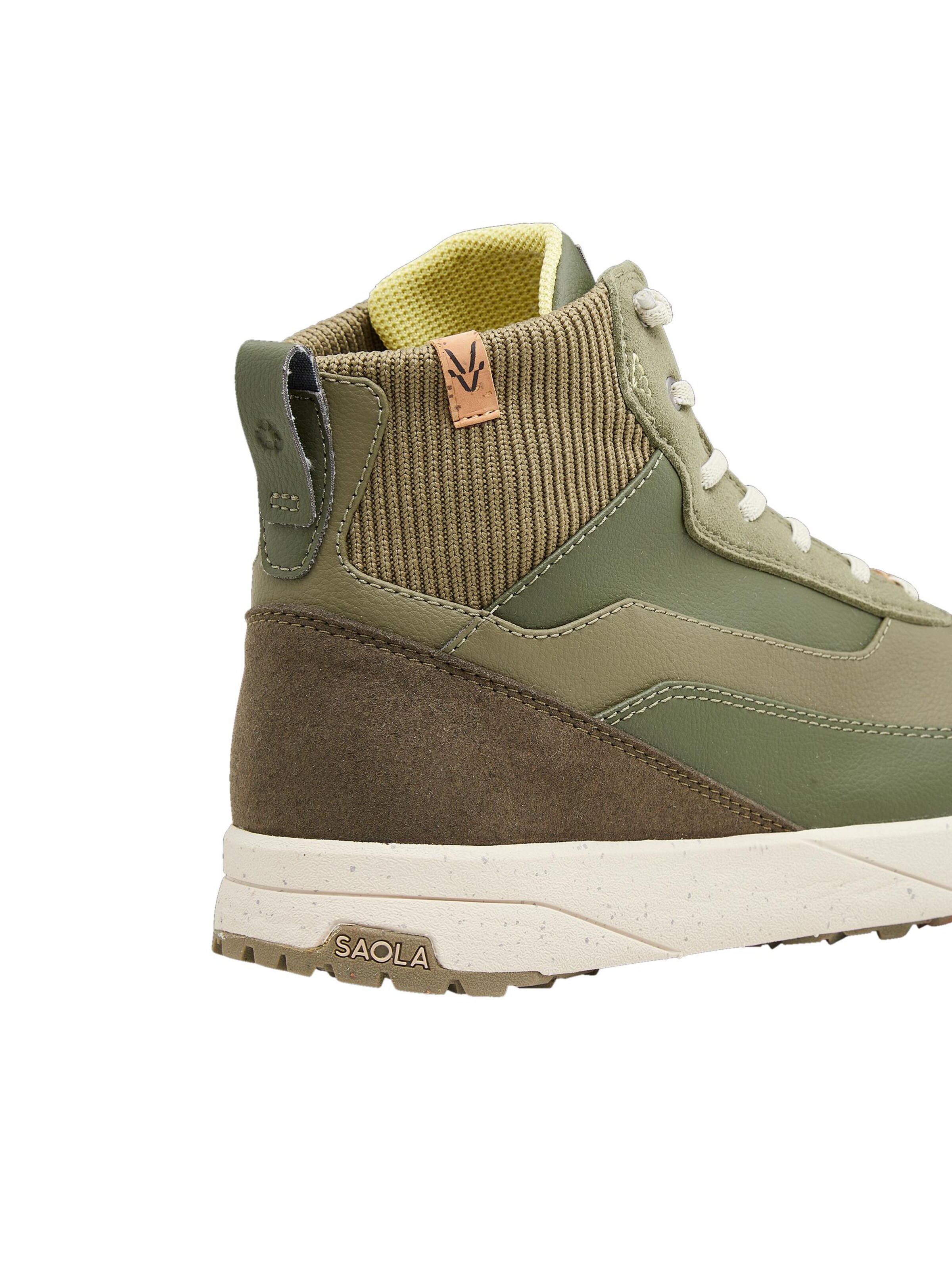 SAOLA Sneaker high 'Quito Mid Waterproof W Olive'‌‌‌‌ in Grün