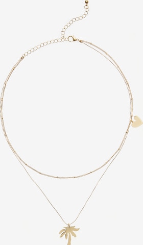 LASCANA Necklace in Gold: front