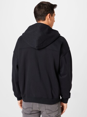 Abercrombie & Fitch Zip-Up Hoodie in Black