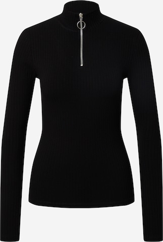 EDITED Shirt 'Svetlana' in Black: front