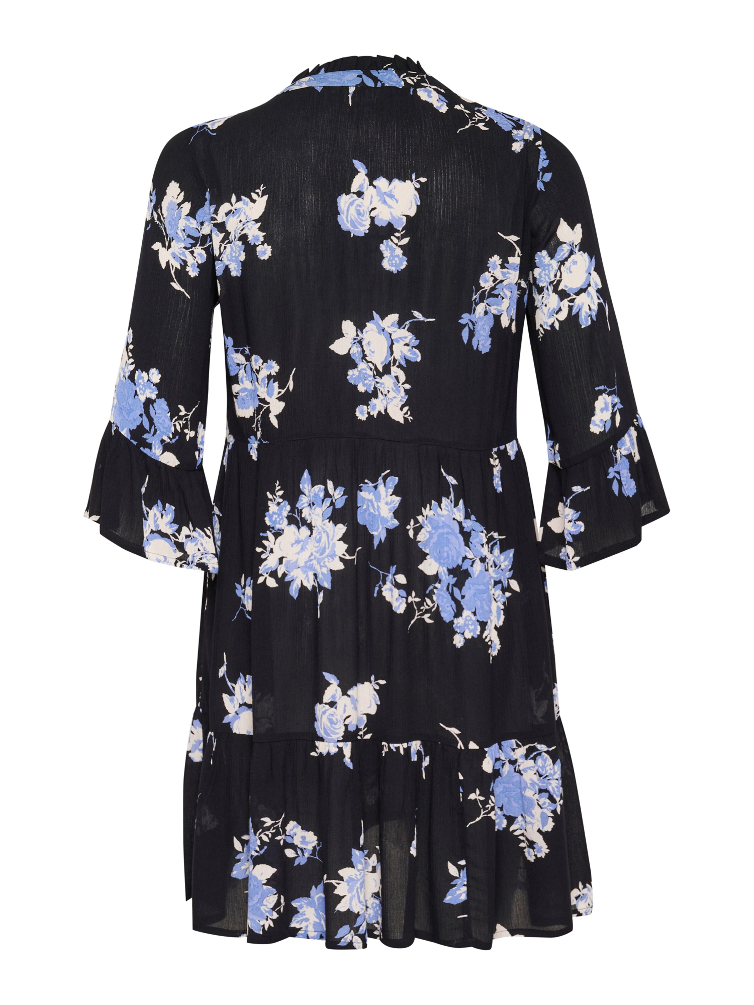 KAFFE CURVE Kleid 'Edina' in Schwarz