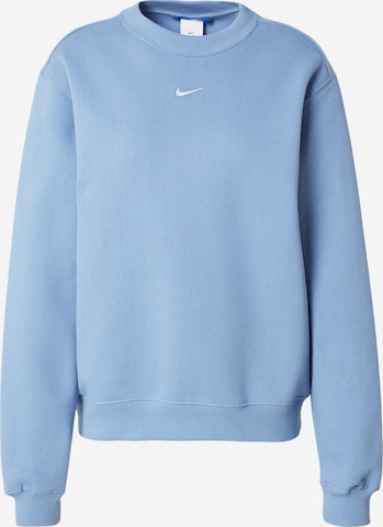 Nike Sportswear Dressipluus 'STDO FLC', värv sinine: eest vaates