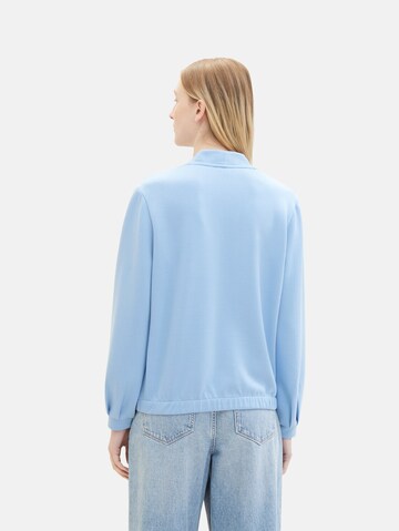 Sweat-shirt TOM TAILOR en bleu