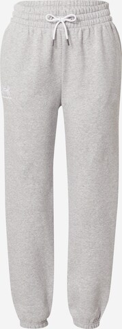 UNDER ARMOUR Tapered Workout Pants 'Essential' in Grey: front