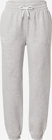 UNDER ARMOURTapered Sportske hlače 'Essential' - siva boja: prednji dio