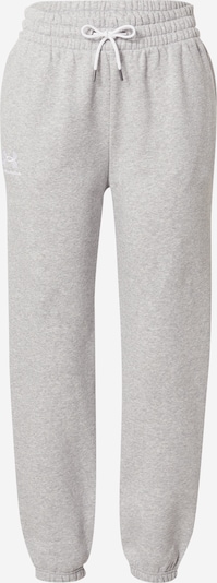 UNDER ARMOUR Pantalon de sport 'Essential' en gris chiné / blanc, Vue avec produit