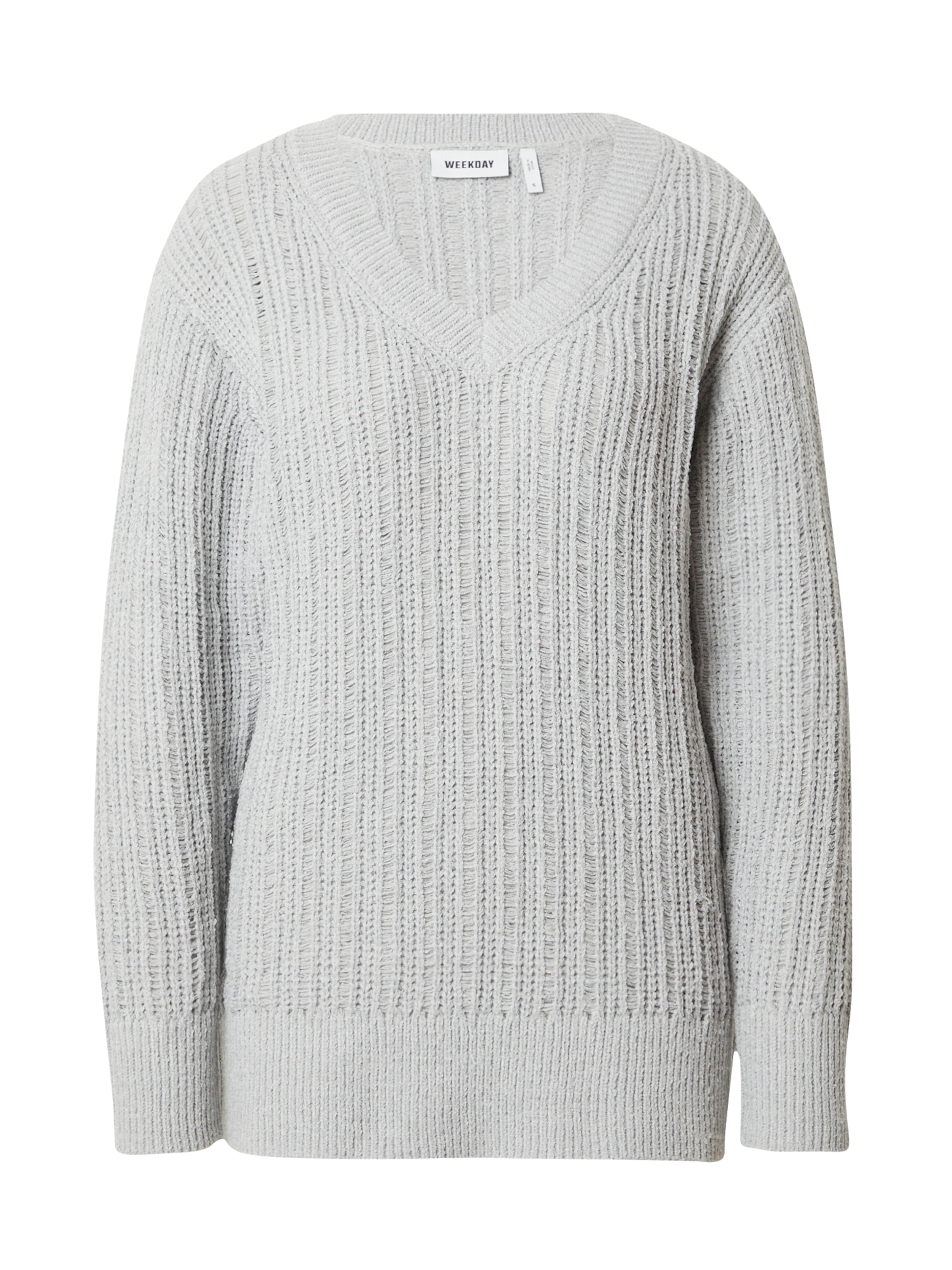 WEEKDAY - Jersey 'Farila' en gris: frente