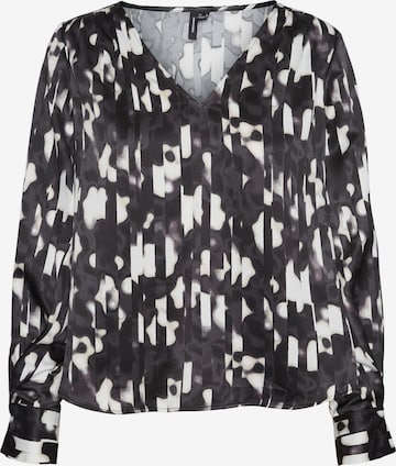 VERO MODA Bluse 'MERLE' i sort: forside