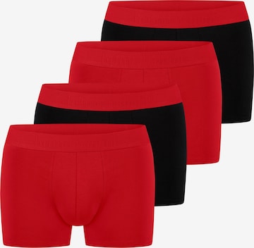Bruno Banani Boxer shorts 'Flowing' in Red: front