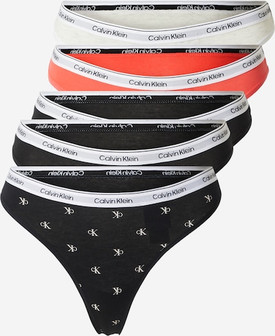 Moteriškos kelnaitės iš Calvin Klein Underwear, spalva – avietinė / juoda / balta, Prekių apžvalga