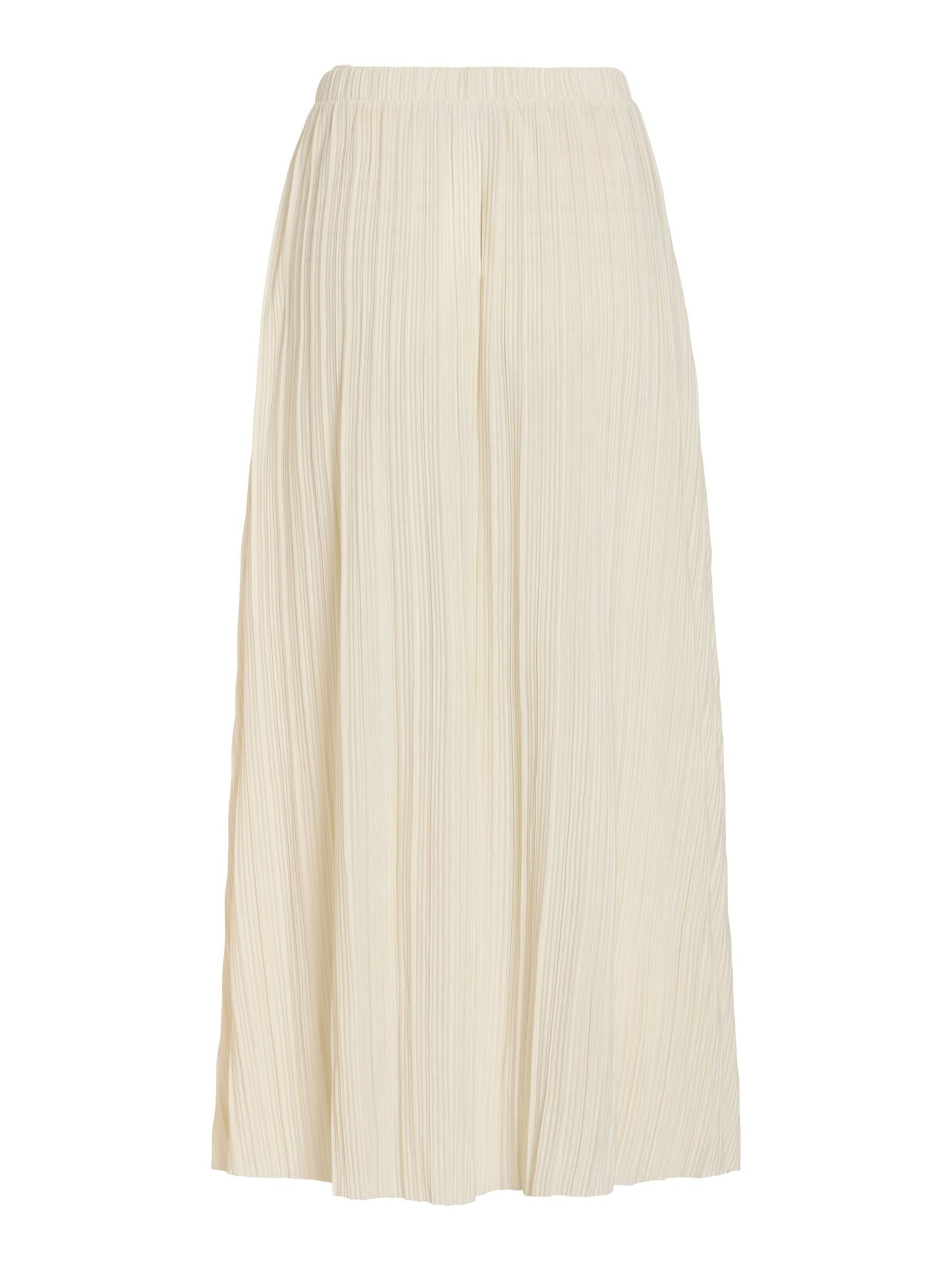 Jupe 'VIPlis' VILA en blanc