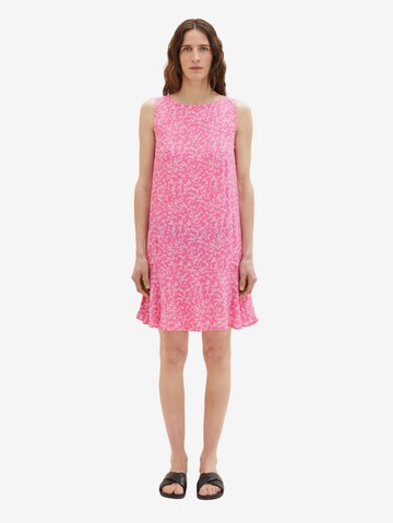 TOM TAILOR Summer Dress in Pink