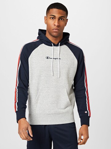 Champion Authentic Athletic Apparel Sweatshirt in Grau: predná strana