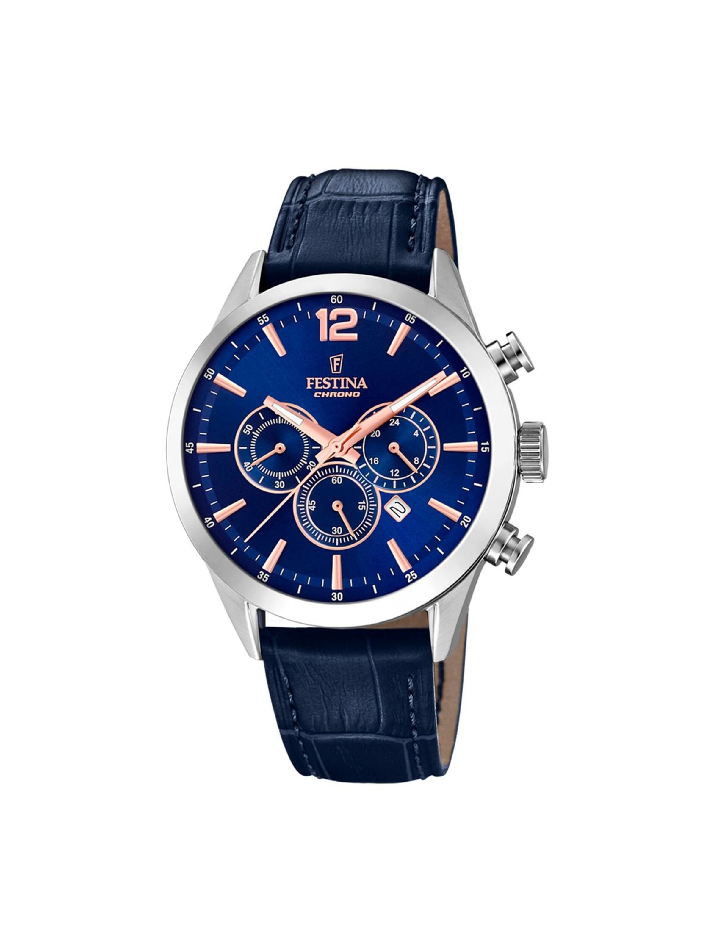 FESTINA Analoguhr 'TIMELESS CHRONOGRAPH'‌‌ in Blau