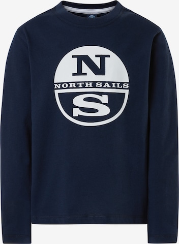 North Sails Shirt in Blauw: voorkant