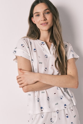 Women' Secret Pyjama in Wit
