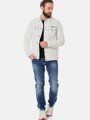 Veste mi-saison 'CJ289' CIPO & BAXX en blanc