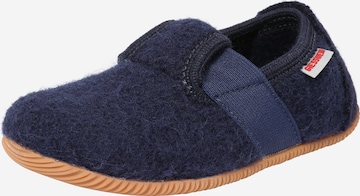 GIESSWEIN - Pantufa 'Weidach' em azul: frente