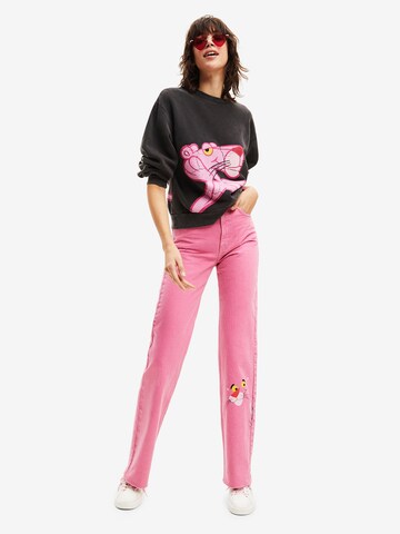 regular Jeans di Desigual in rosa