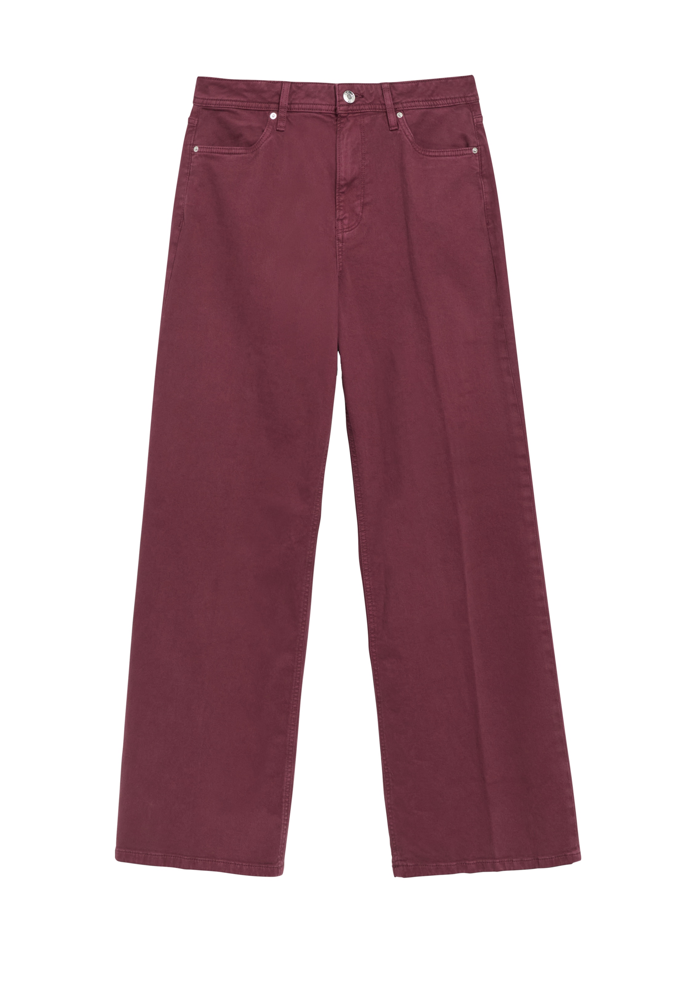 s.Oliver Wide Leg Jeans 'Suri' in Rot: Vorderseite