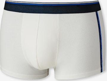 SCHIESSER Boxer shorts 'Sustainable Rib' in White: front