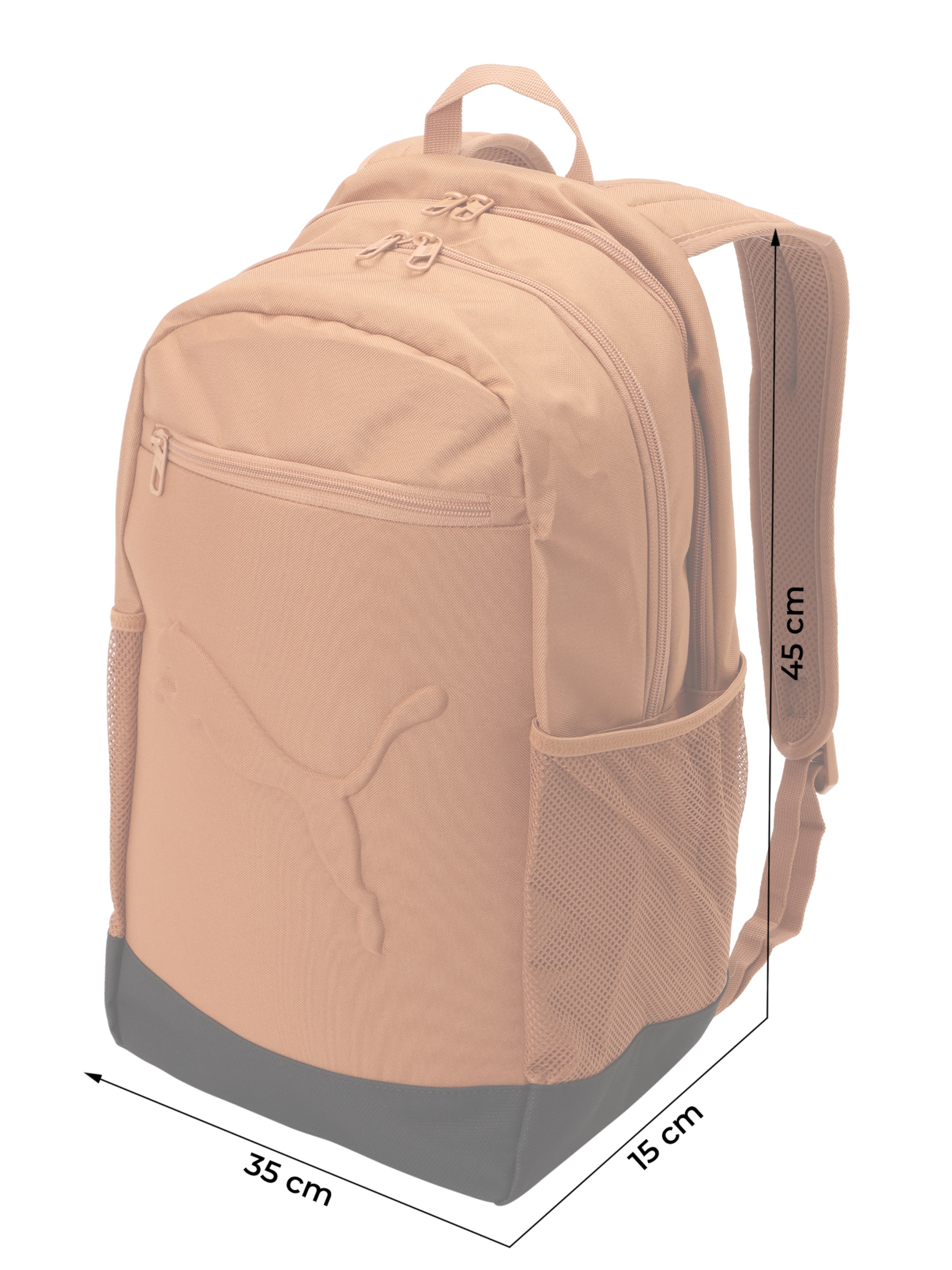 PUMA - Mochila 'BUZZ' en marrón