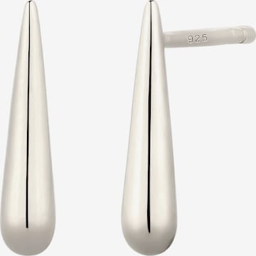 Boucles d'oreilles ELLI en argent : devant