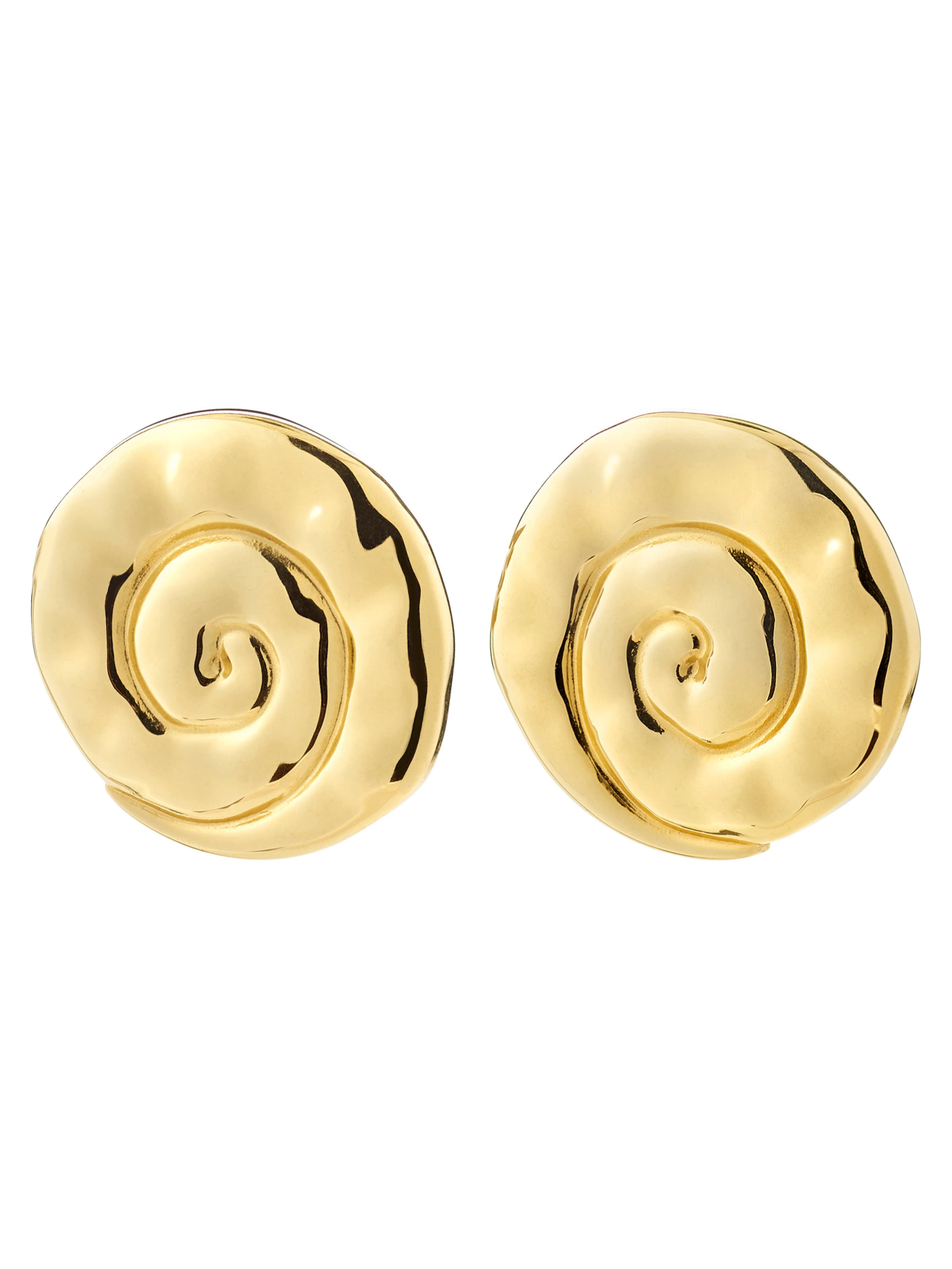 auksinė Pilgrim Auskarai 'HAZE': priekis