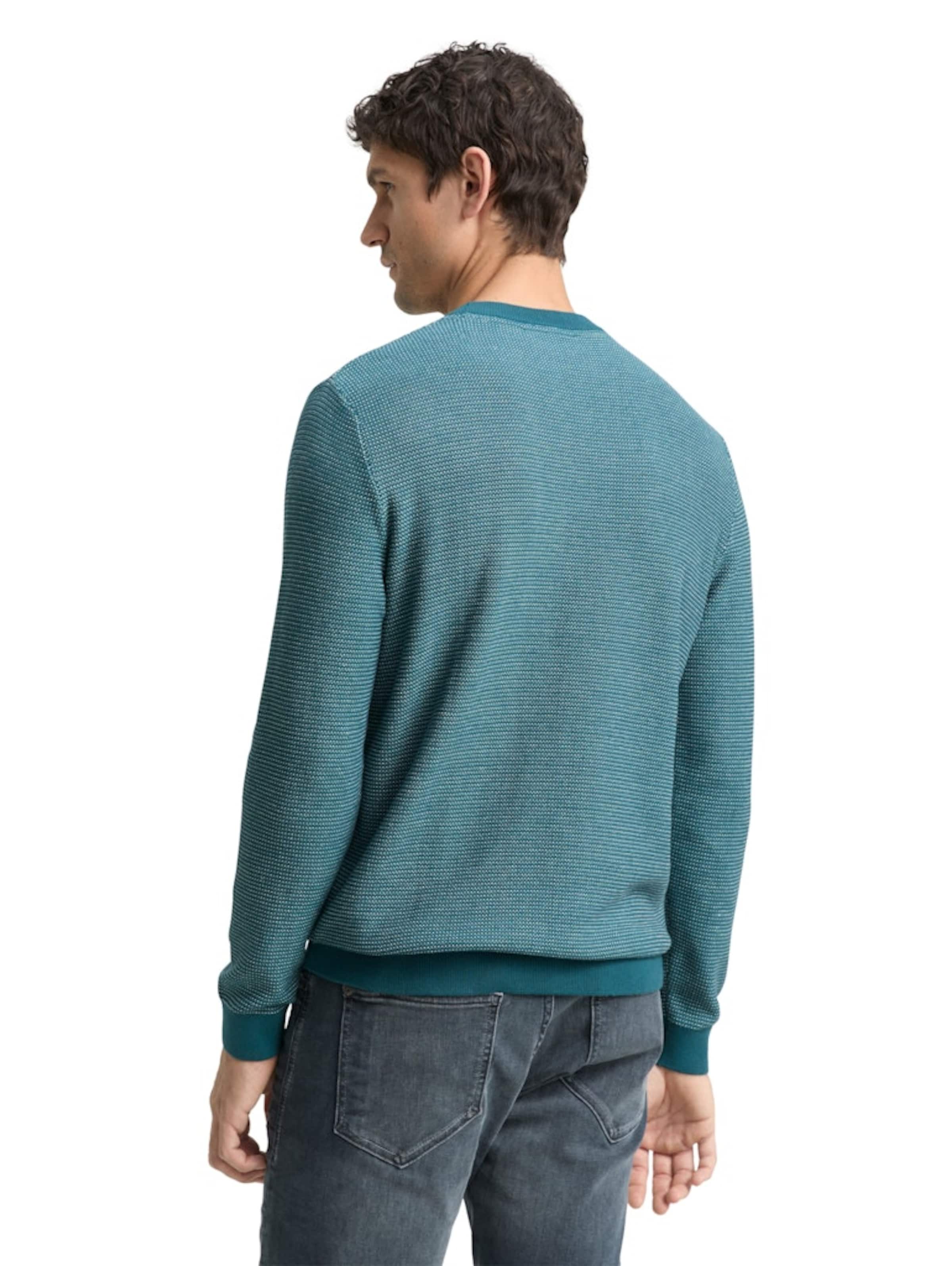 TOM TAILOR Свитер в Зеленый