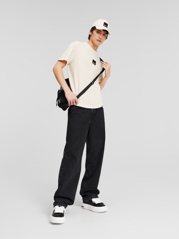 T-Shirt KARL LAGERFELD JEANS en blanc