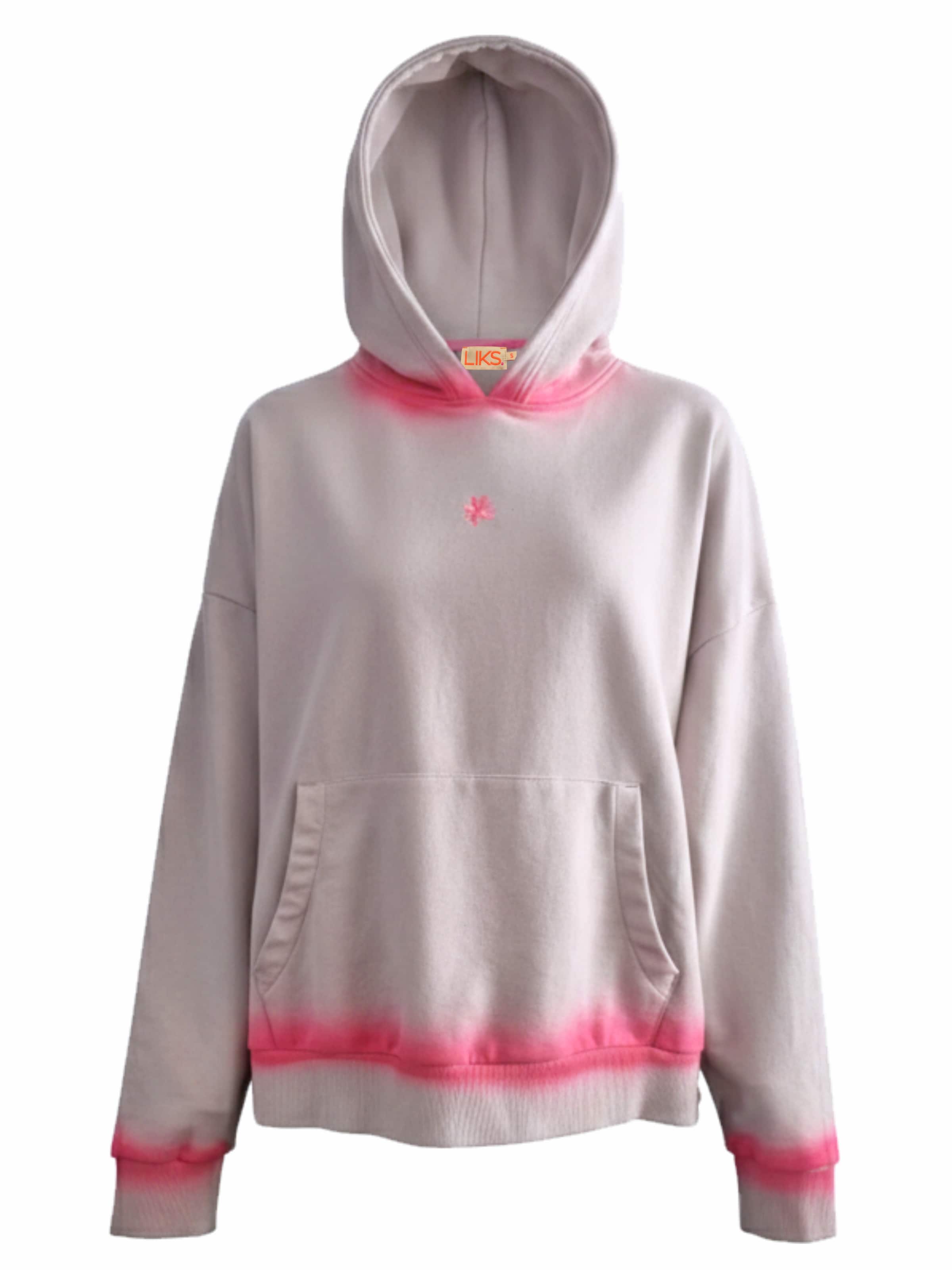 LIKS. Munich Sweatshirt 'DO IT' in Beige: front