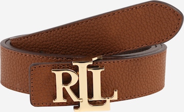 Ceinture Lauren Ralph Lauren en marron : devant