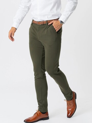 TEESHOPPEN Trousers ' The Original ' in Green: front