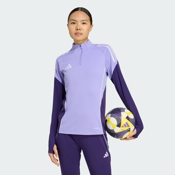 T-shirt fonctionnel 'Tiro 25 Competition' ADIDAS PERFORMANCE en violet : devant