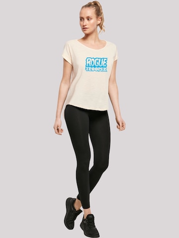 T-shirt 'Rogue Trooper Comic Book Blue Logo' F4NT4STIC en beige