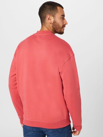 TOM TAILOR DENIM Sweatshirt in Rot