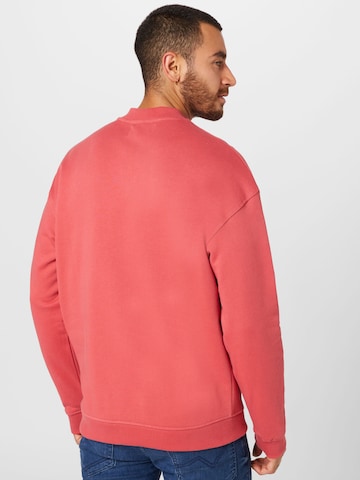 TOM TAILOR DENIM Sweatshirt in Red