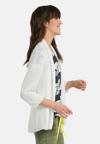 Peter Hahn Knit Cardigan in White